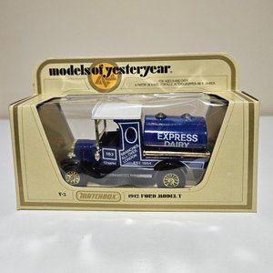 Matchbox Models of Yesteryear 1912 Ford Model "T" Express Dairy